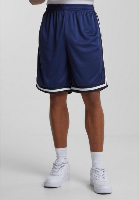 URBAN CLASSICS Shorts TB243 - Stripes Mesh Shorts darkblue/black/white L günstig online kaufen