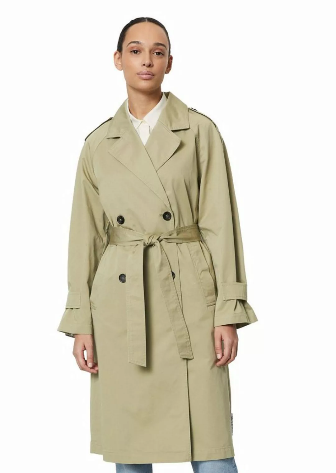 Marc OPolo Trenchcoat "aus Bio-Baumwoll-Twill" günstig online kaufen