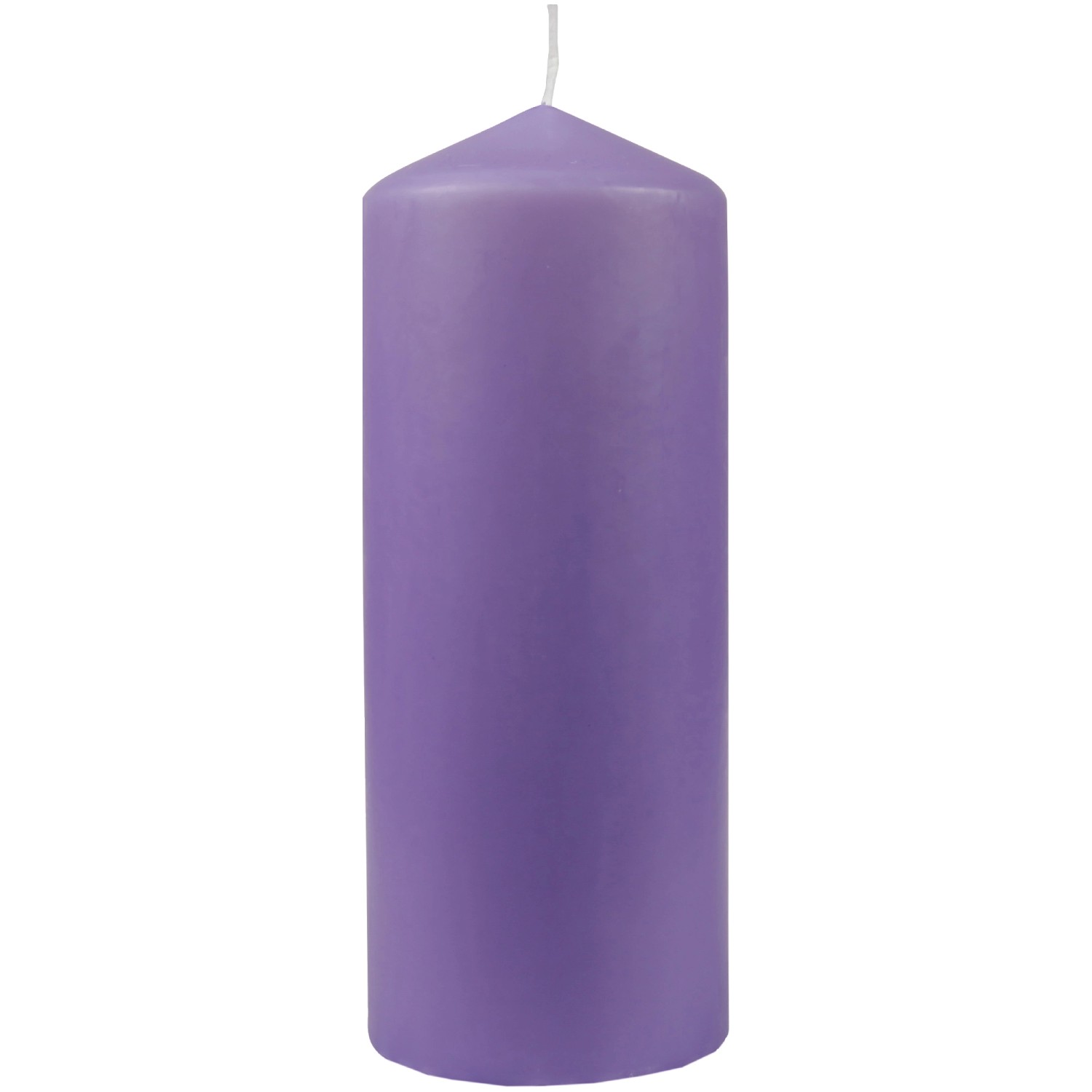 HS Candle Stumpenkerzen Ø6cm Lila Violett günstig online kaufen