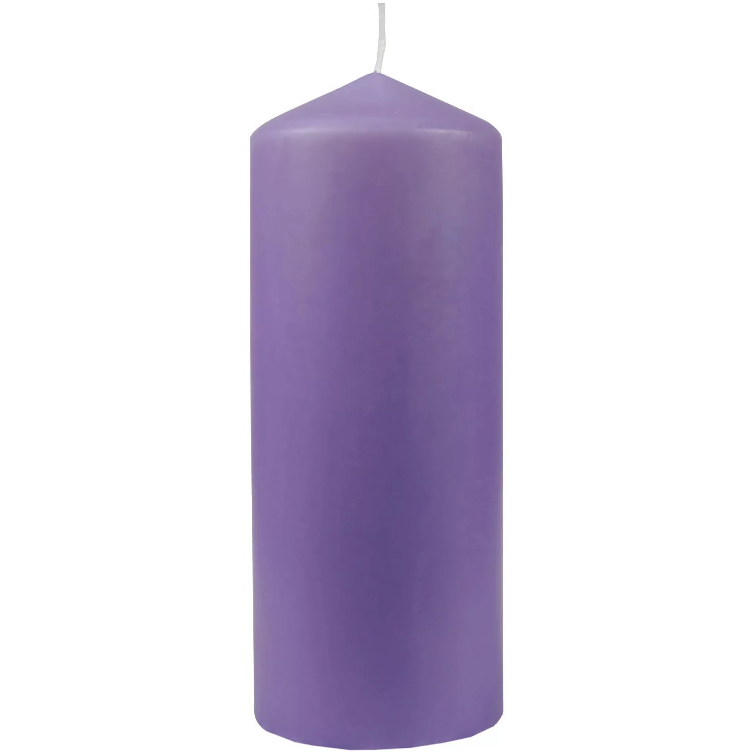 HS Candle Stumpenkerzen Ø6cm Lila Violett günstig online kaufen