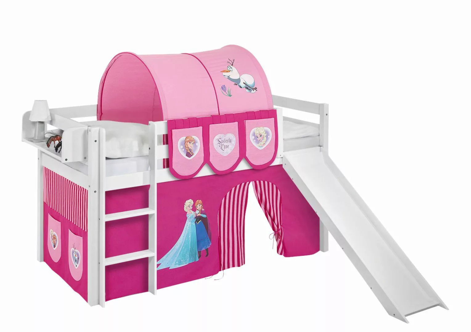 Lilokids Hochbett Hochbett JELLE mit Rutsche günstig online kaufen