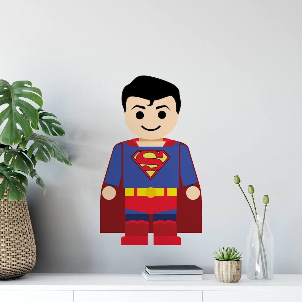 Wall-Art Wandtattoo "Spielfigur Superheld Superman", (1 St.), selbstklebend günstig online kaufen