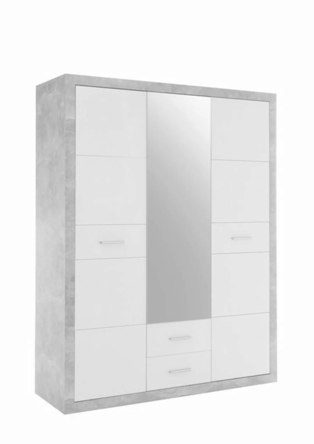 Pol-Power Kleiderschrank 151 x 198 x 55 cm (B/H/T) günstig online kaufen