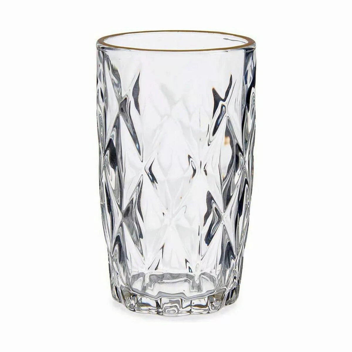 Becher Golden Durchsichtig Glas 6 Stück (340 Ml) günstig online kaufen