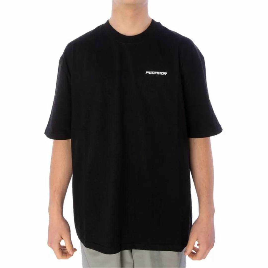 Pegador T-Shirt Pegador Devon Oversized T-Shirt Herren Shirt schwarz (1-tlg günstig online kaufen