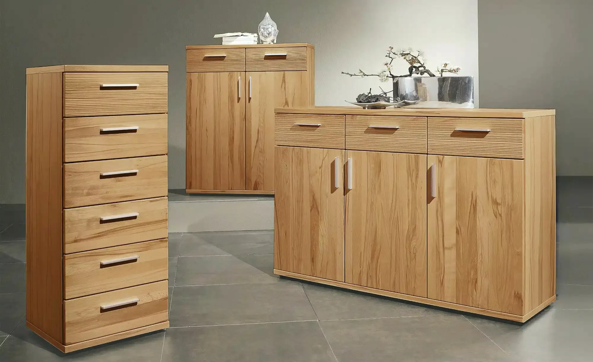 Sideboard  Vogelsang ¦ holzfarben ¦ Maße (cm): B: 125 H: 87 T: 39.0 Kommode günstig online kaufen