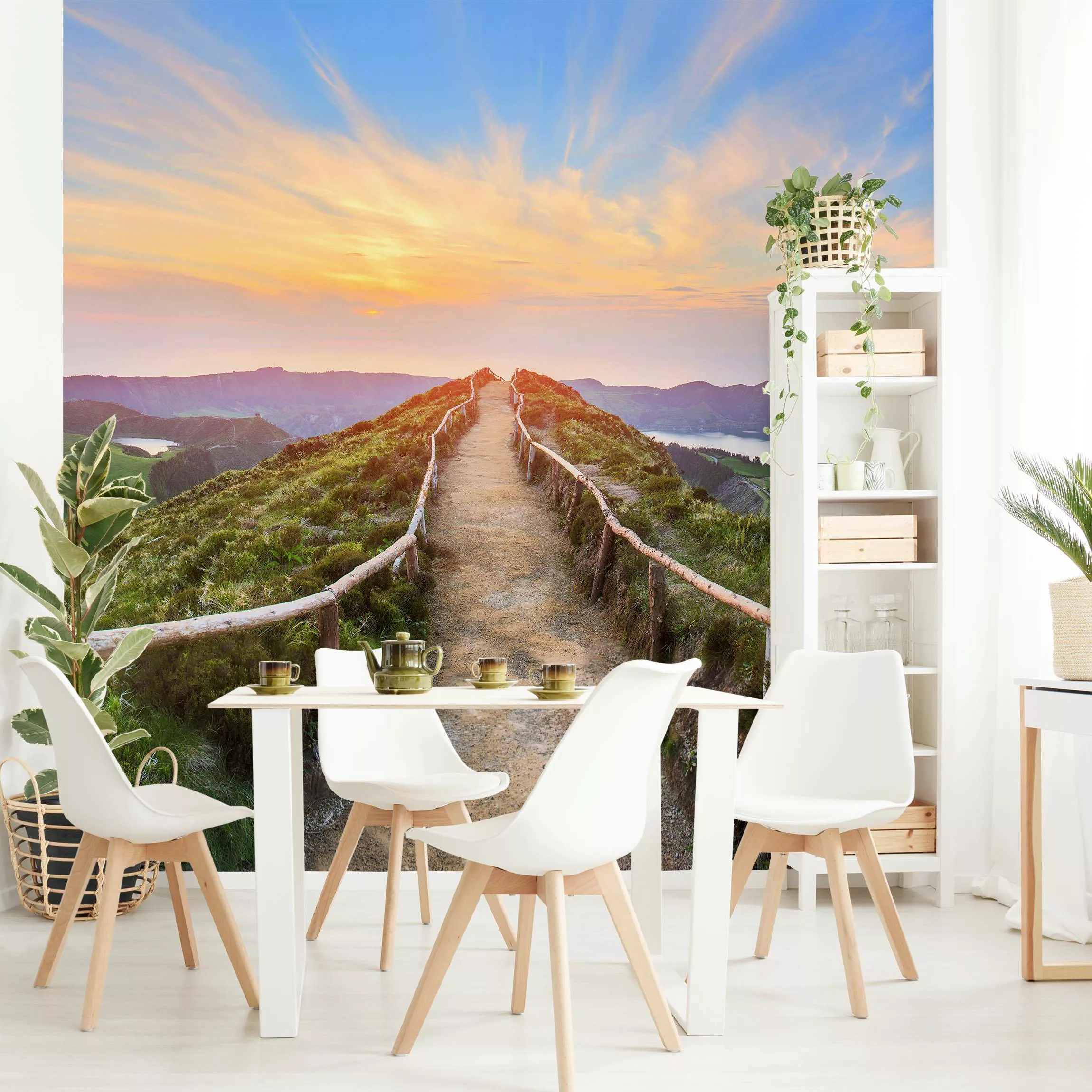Fototapete Panoramaweg in den Bergen von Portugal günstig online kaufen