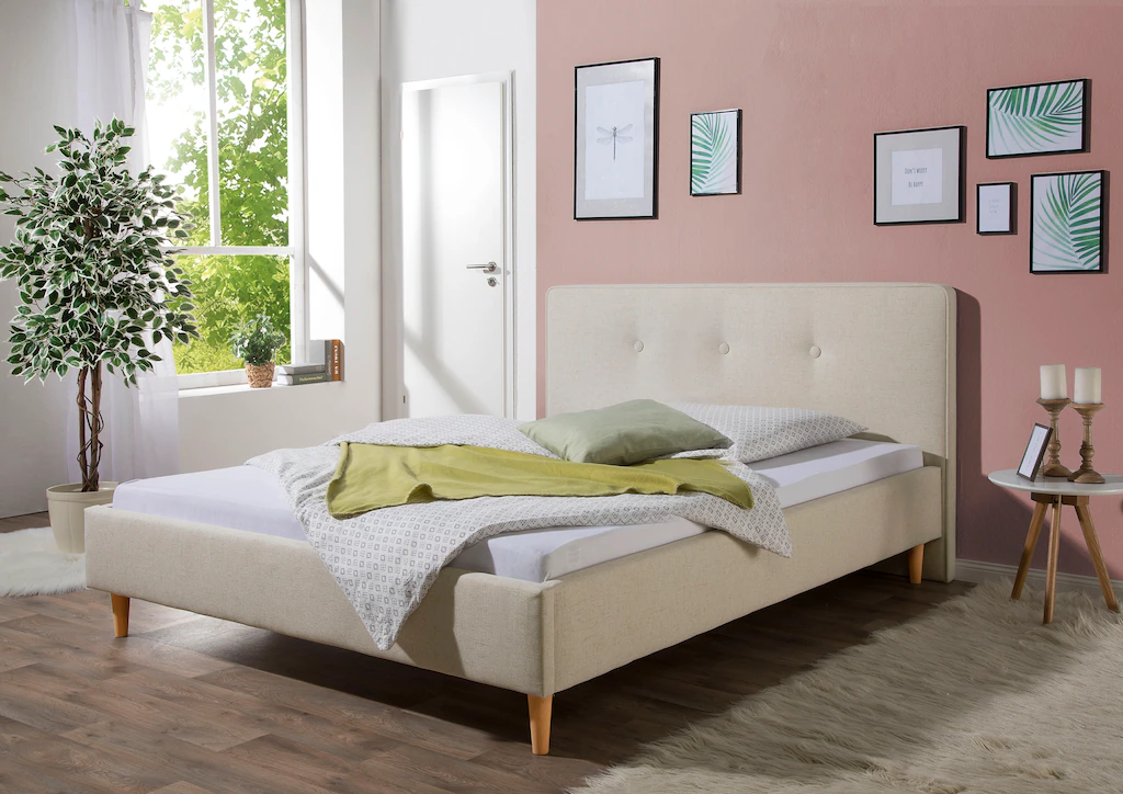 Maintal Polsterbett "Lonepine", Bettseiten zerlegt, ohne Bettkasten günstig online kaufen