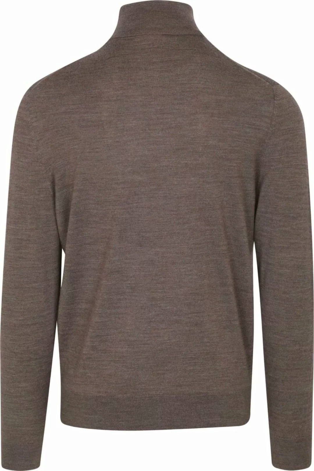 Suitable Merino Rollkragen Melange Taupe - Größe XXL günstig online kaufen