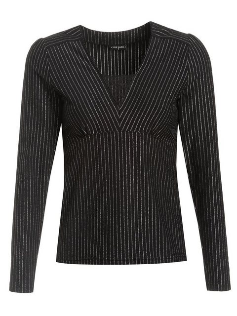 Vive Maria Glamour Dandy Damen Langarmshirt schwarz günstig online kaufen
