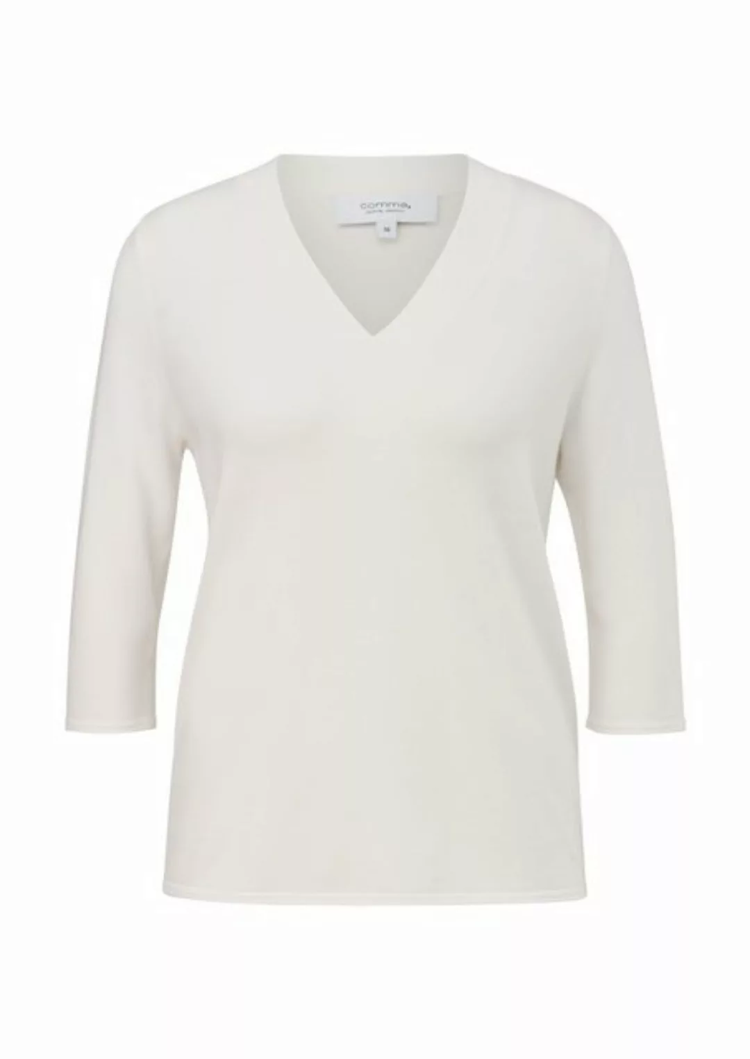 comma casual identity Sweatshirt Strickpullover, BROWN günstig online kaufen