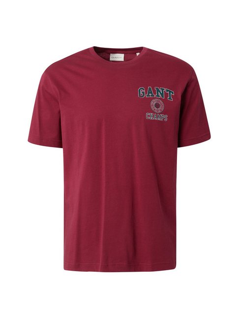 Gant T-Shirt Herren T-Shirt CREST GRAPHIC Regular Fit (1-tlg) günstig online kaufen