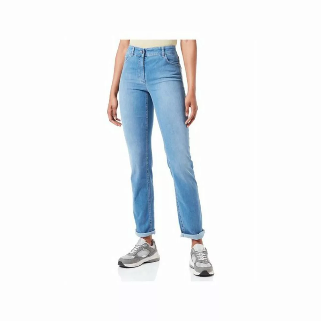 GERRY WEBER 5-Pocket-Jeans mittel-blau (1-tlg) günstig online kaufen