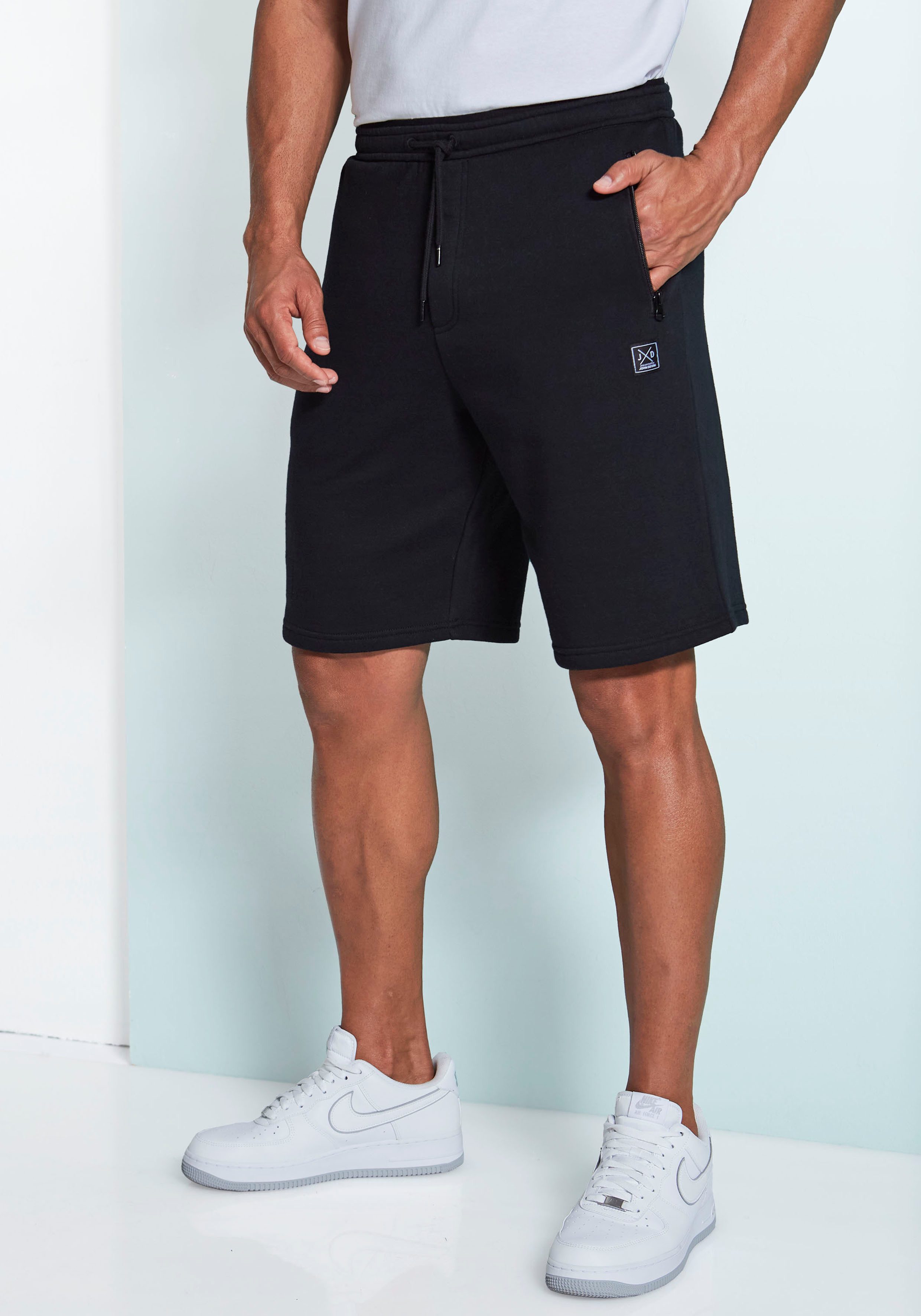 John Devin Sweatshorts, seitliche Taschen mit günstig online kaufen