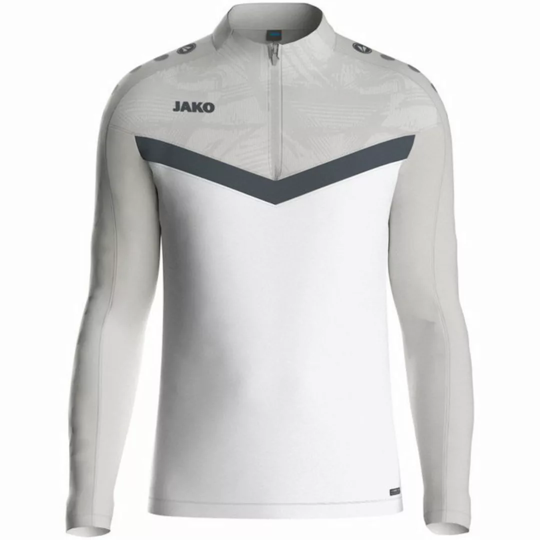 Jako Langarmshirt Ziptop Iconic schwarz/anthrazit günstig online kaufen