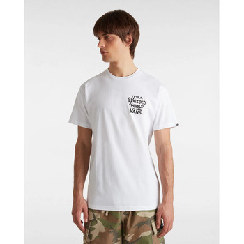 Vans  T-Shirts & Poloshirts VN000M5E WARPED WORLD-WHT1 WHITE günstig online kaufen