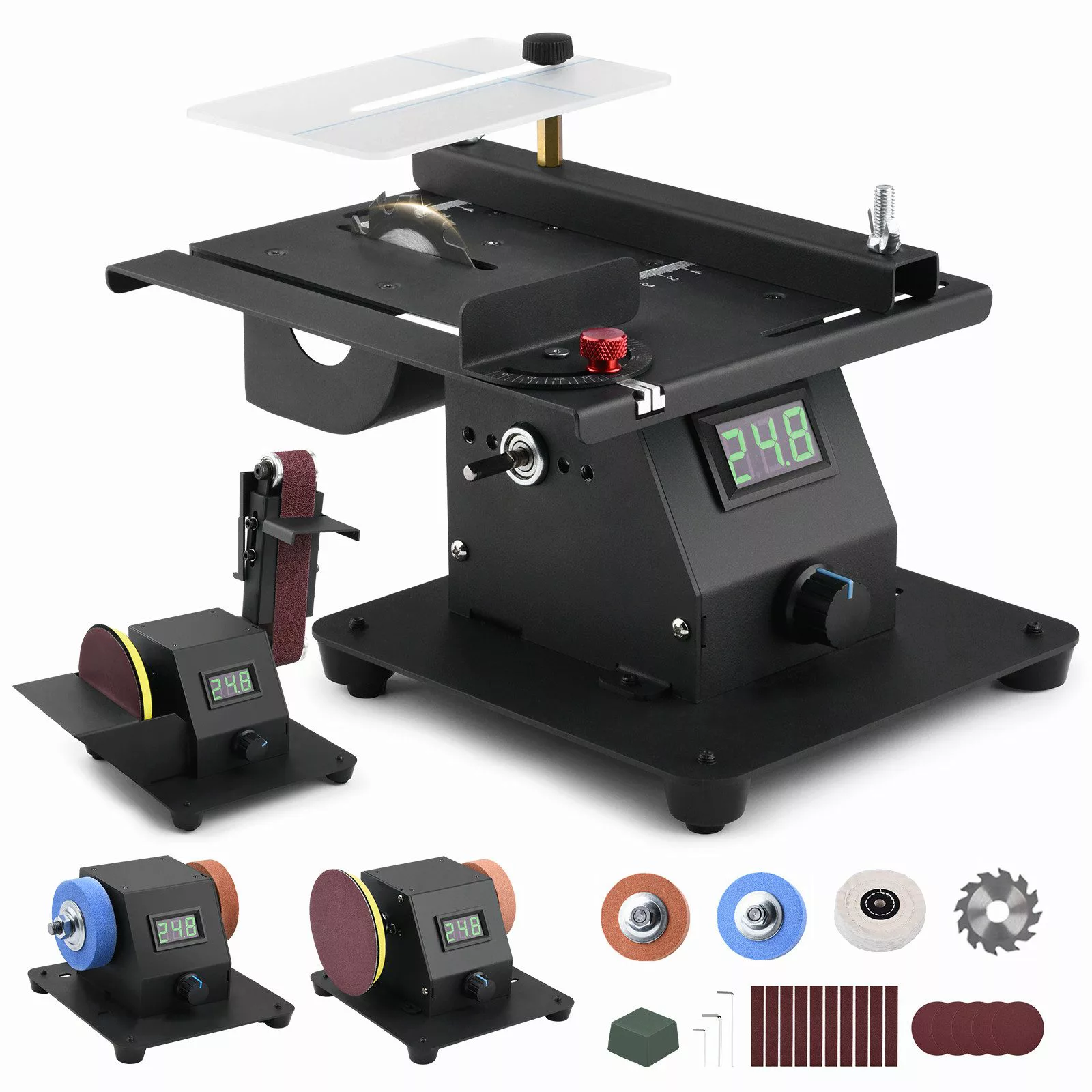 XERSEK Tischkreissäge 4-IN-1 Mini Tischkreissäge mit günstig online kaufen