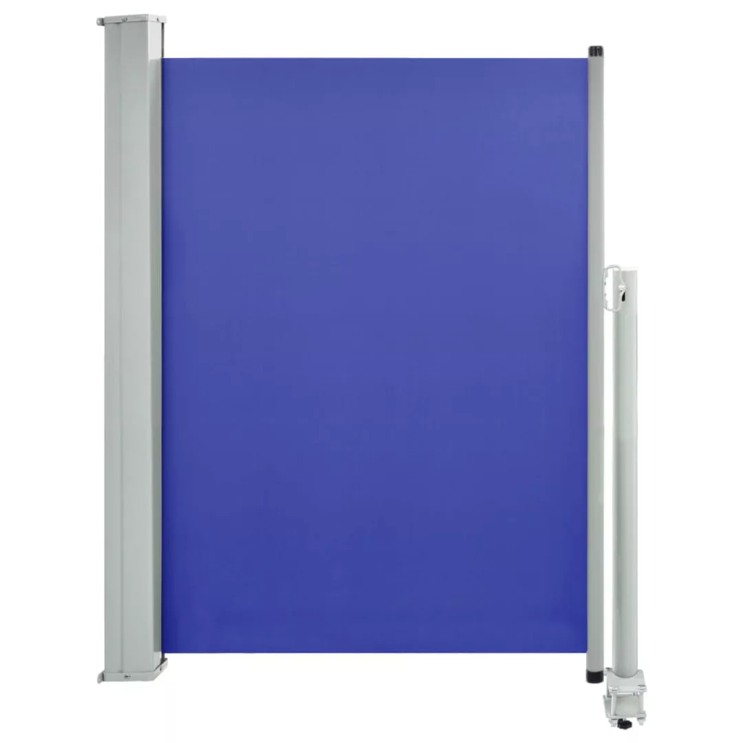 Ausziehbare Seitenmarkise 100x300 Cm Blau günstig online kaufen