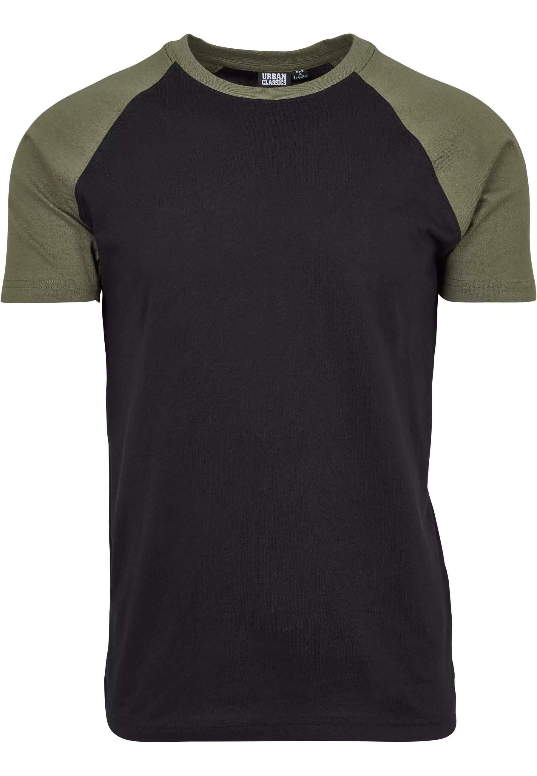 URBAN CLASSICS T-Shirt "Urban Classics Herren Raglan Contrast Tee" günstig online kaufen