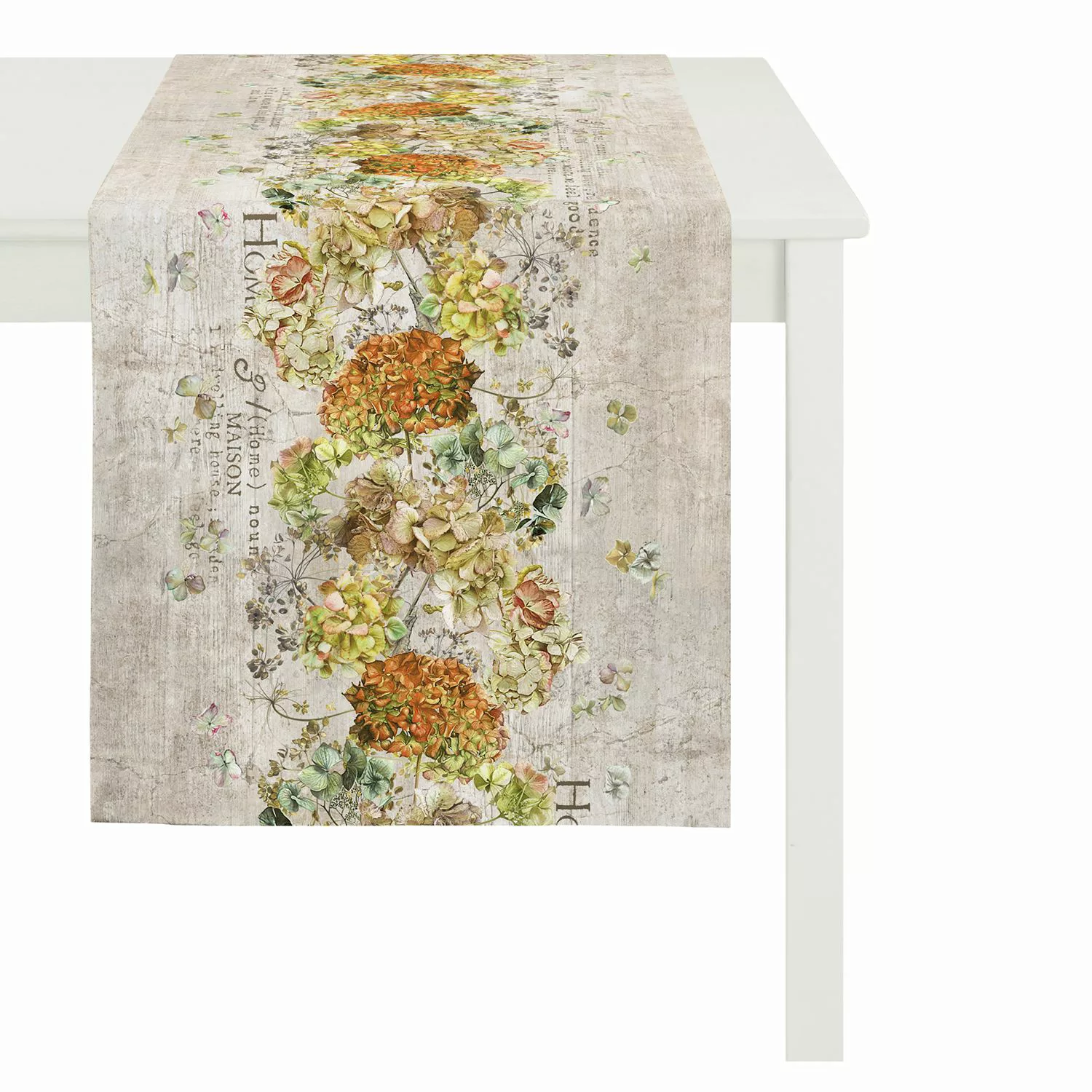 home24 Apelt Tischläufer Mende Mehrfarbig Baumwolle 40x140 cm (BxT) günstig online kaufen