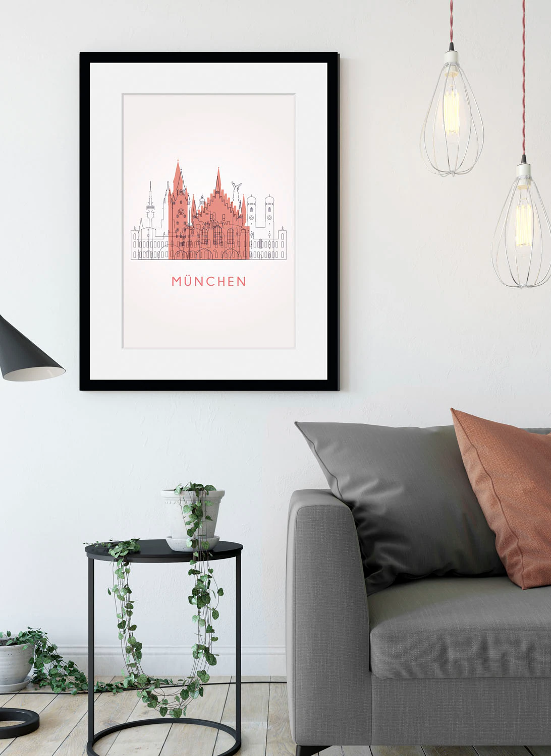 queence Bild "München Church", Gebäude-Kirche-Religion-München-Deutschland- günstig online kaufen