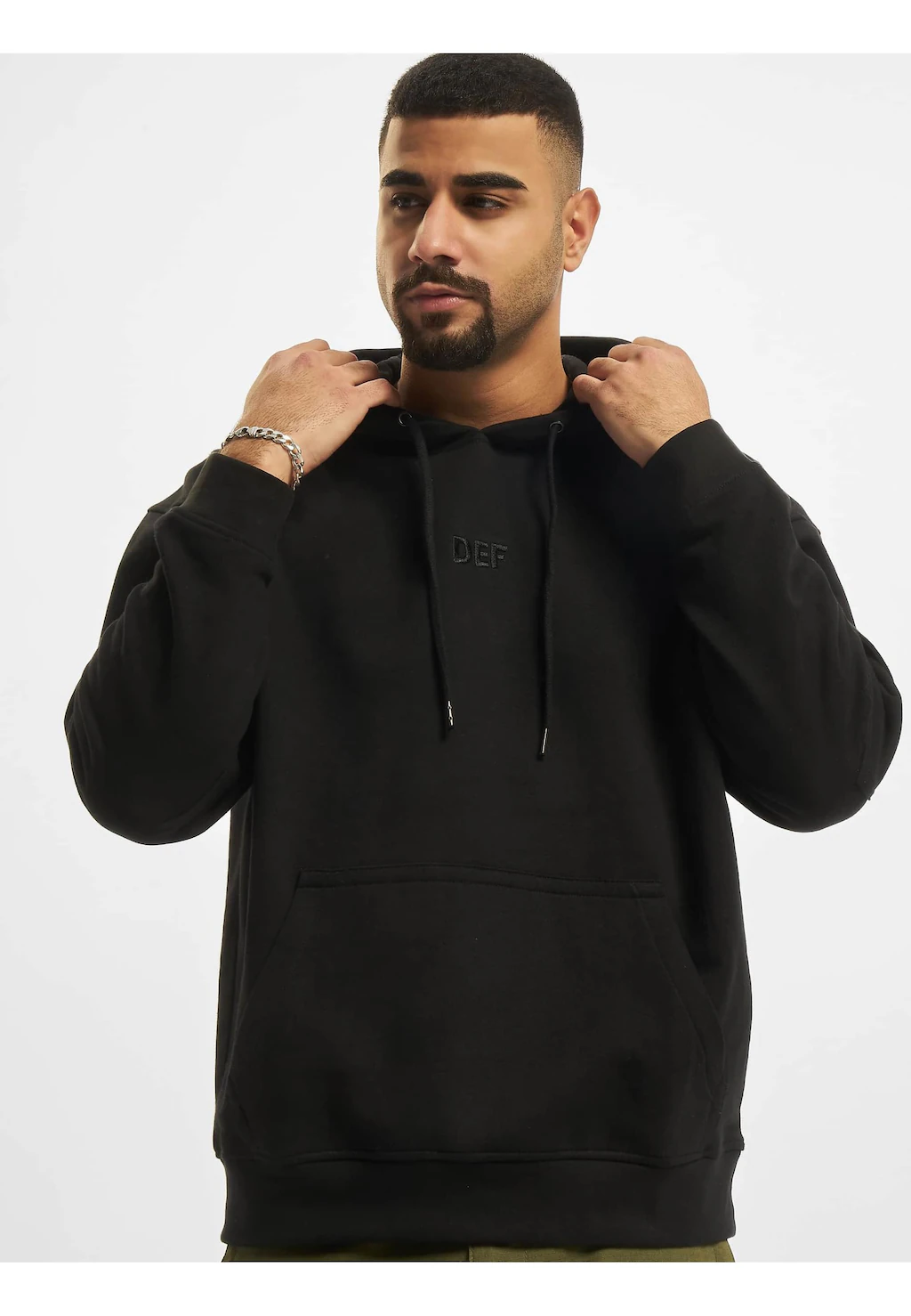 DEF Kapuzensweatshirt "DEF Herren Malik Hoody" günstig online kaufen