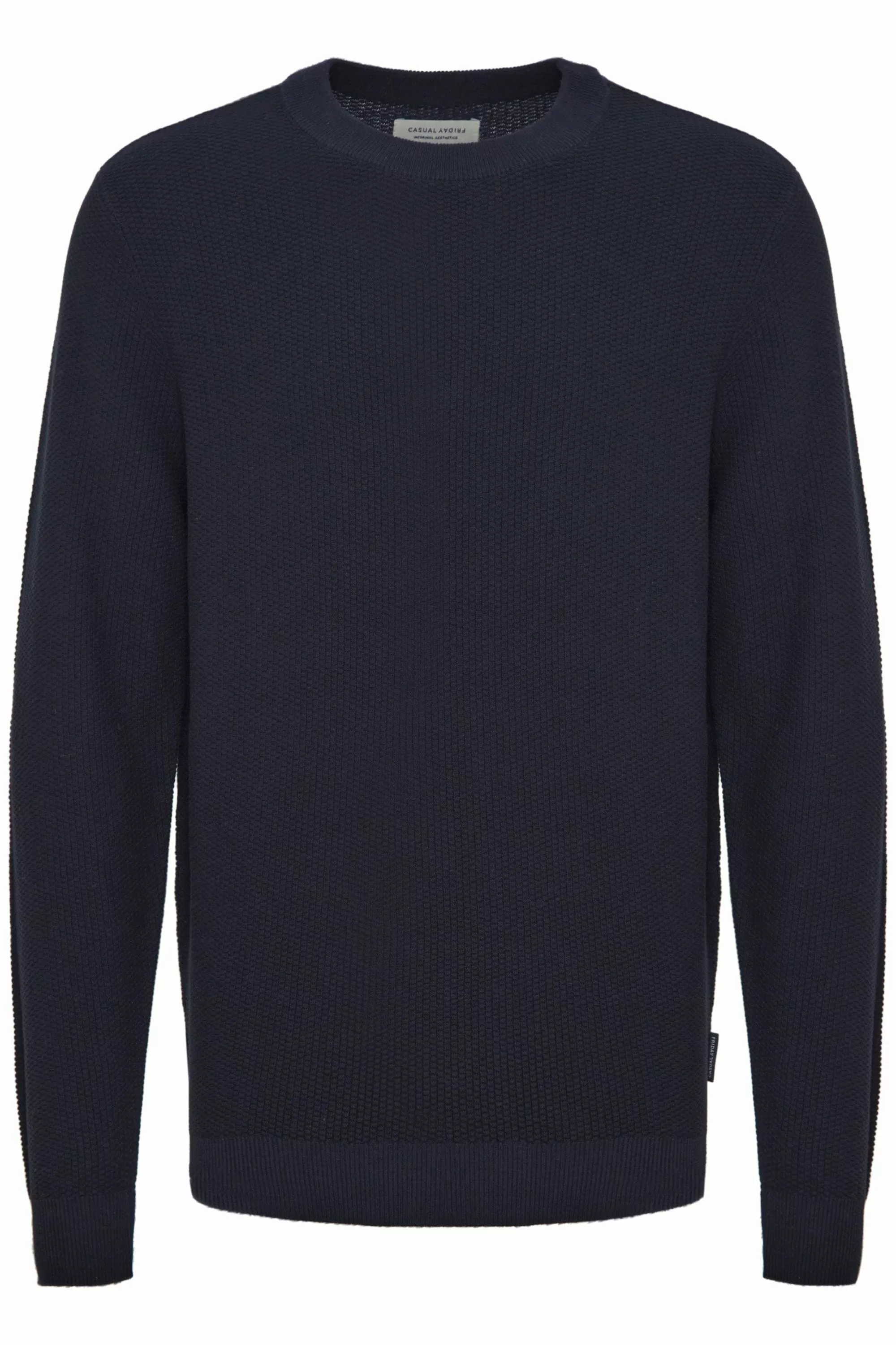 Casual Friday Strickpullover CFKARL 0160 structured crew neck knit modische günstig online kaufen