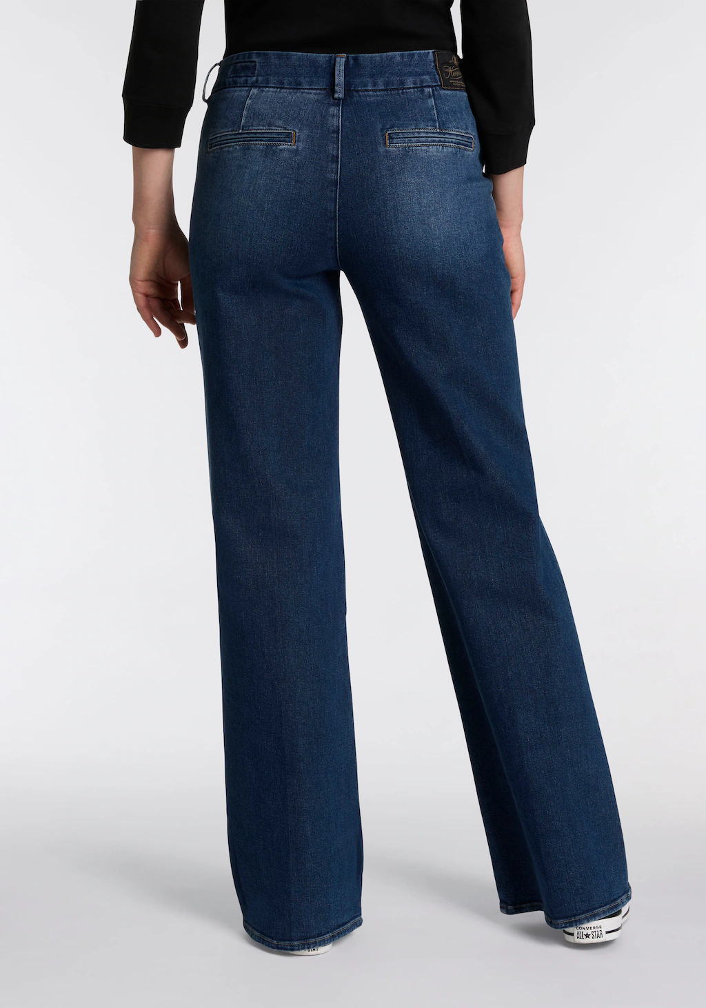 Herrlicher Schlagjeans "Lovely Flared Denim Cashmere Touch", im Flared Fit günstig online kaufen