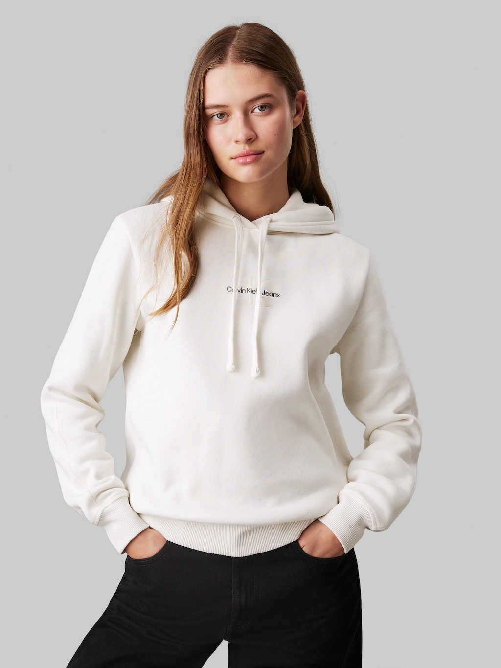 Calvin Klein Jeans Kapuzensweatshirt "MONOLOGO REGULAR HOODIE", mit Logoprä günstig online kaufen