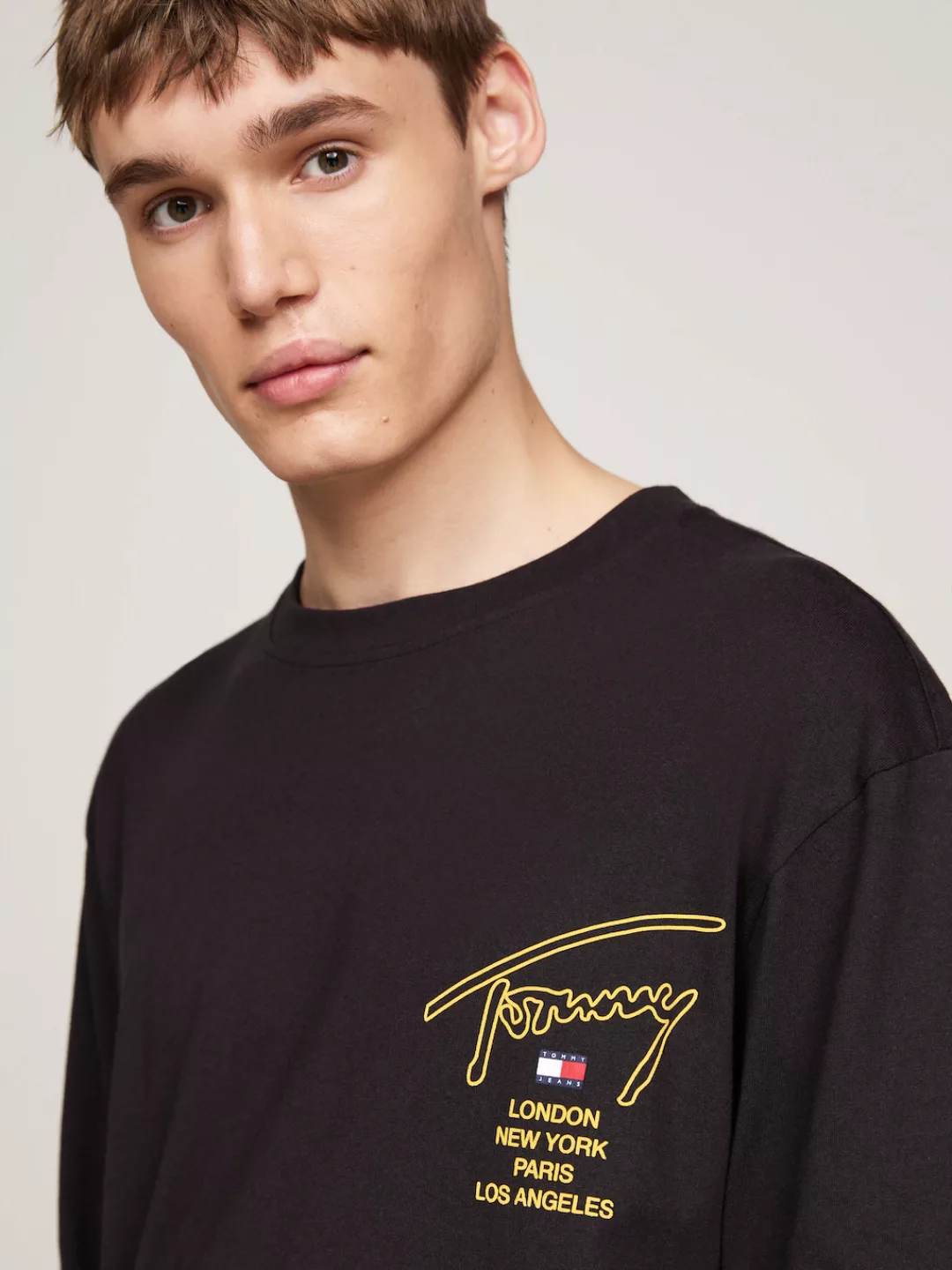 Tommy Jeans Longsleeve "TJM REG SIG TWIST LS TEE" günstig online kaufen