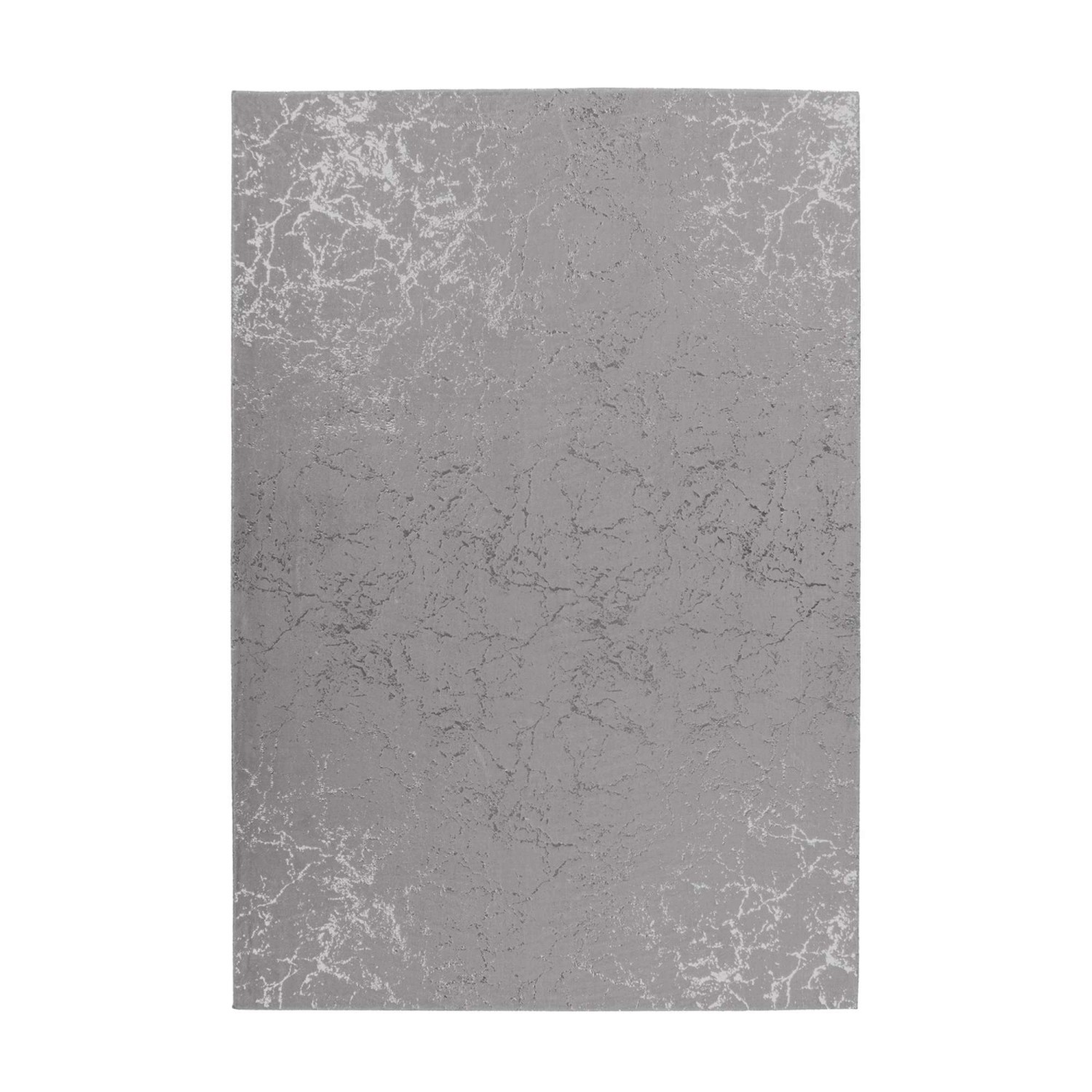 MeGusta Kurzflor Teppich Modern Taupe - Silber 160x230 cm Magdalena günstig online kaufen