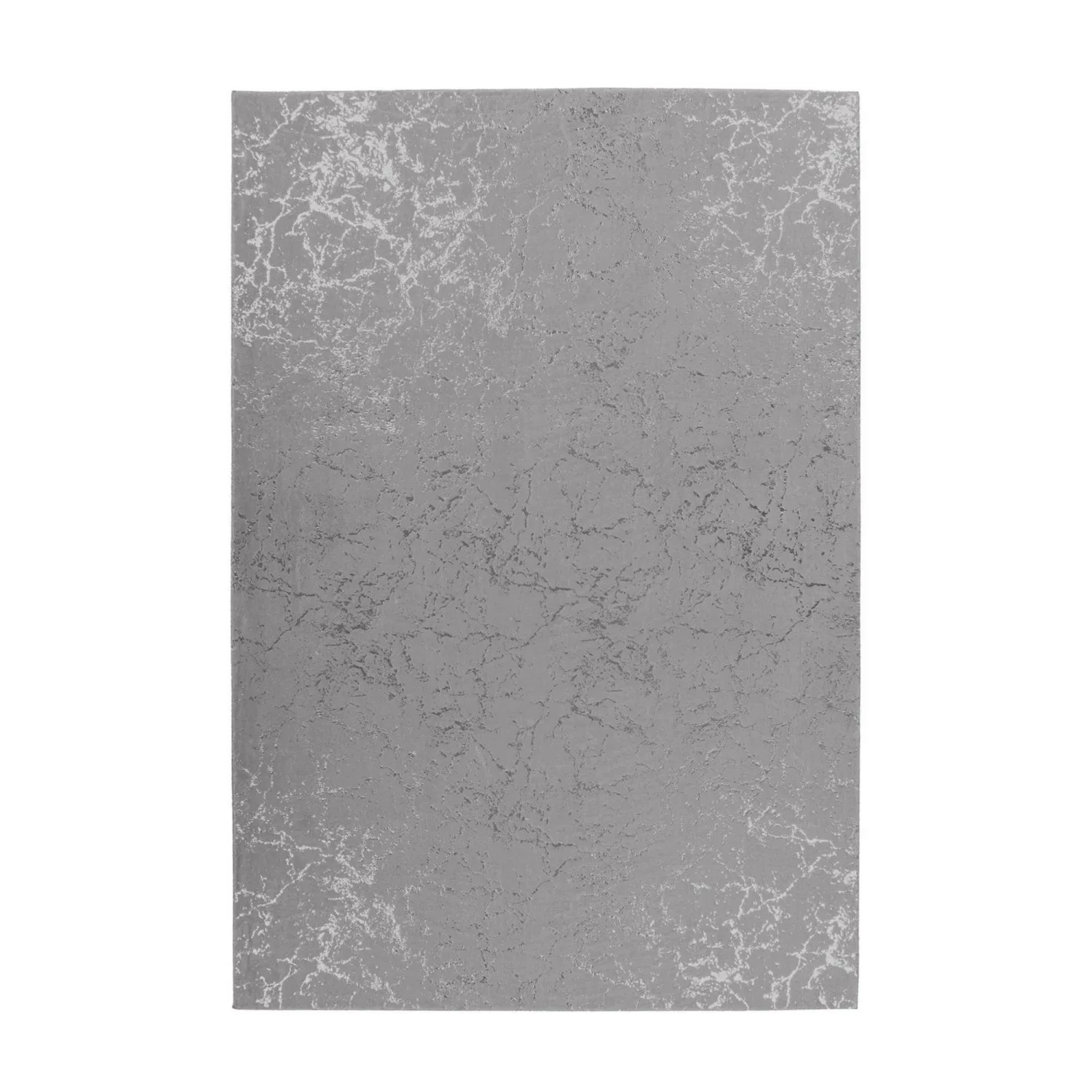 MeGusta Kurzflor Teppich Modern Taupe - Silber 120x170 cm Magdalena günstig online kaufen