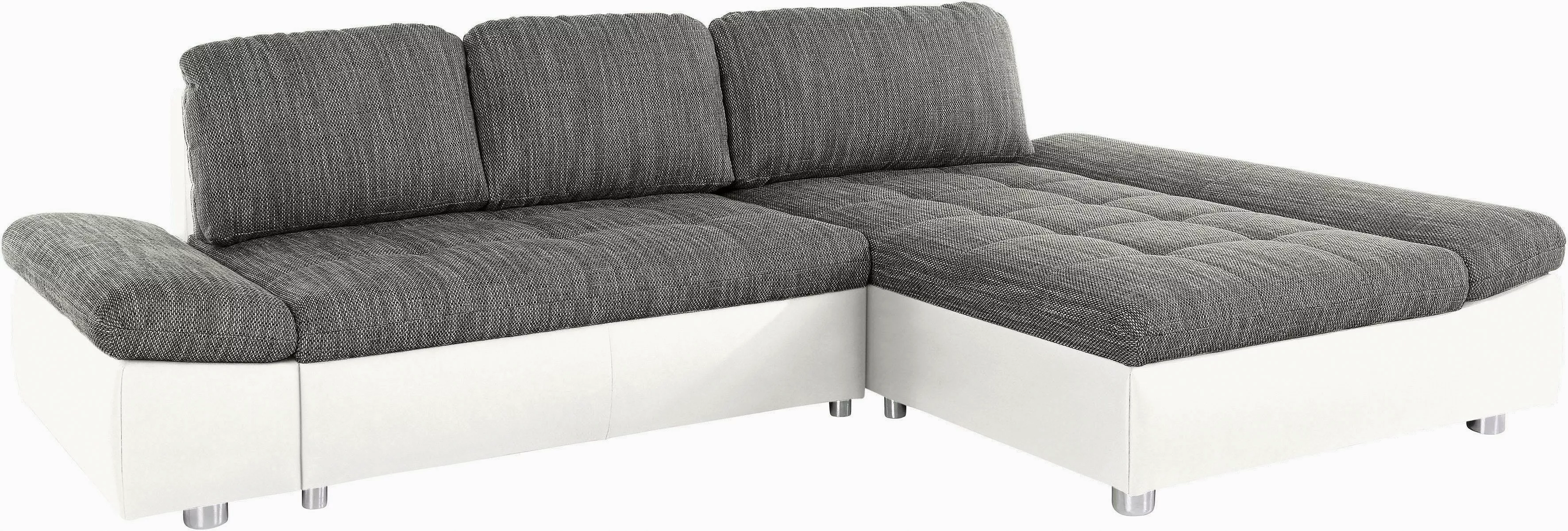 sit&more Ecksofa "Bergamo L-Form", wahlweise mit Bettfunktion, Bettkasten u günstig online kaufen