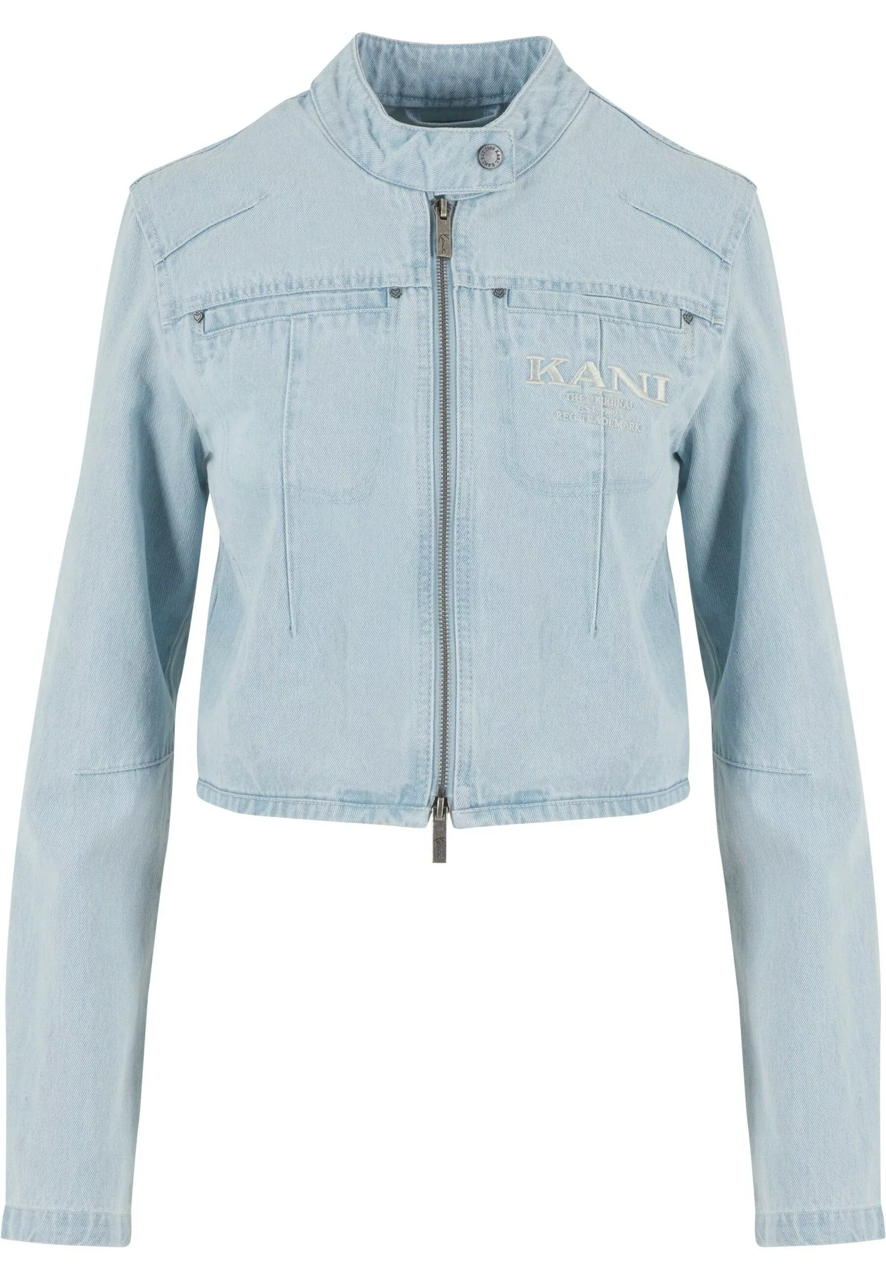 Karl Kani Allwetterjacke "Karl Kani Retro TM Denim Biker Jacket", (1 St.), günstig online kaufen