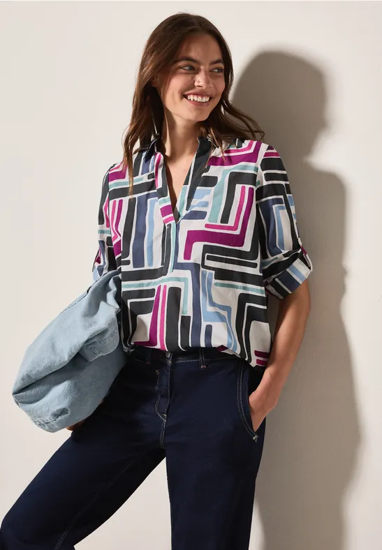 Cecil Hemdbluse, mit 3/4 Ärmeln günstig online kaufen