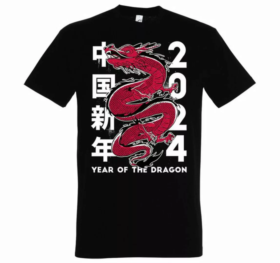 Youth Designz Print-Shirt Dragon 2024 Herren T-Shirt mit lustigen Logo für günstig online kaufen