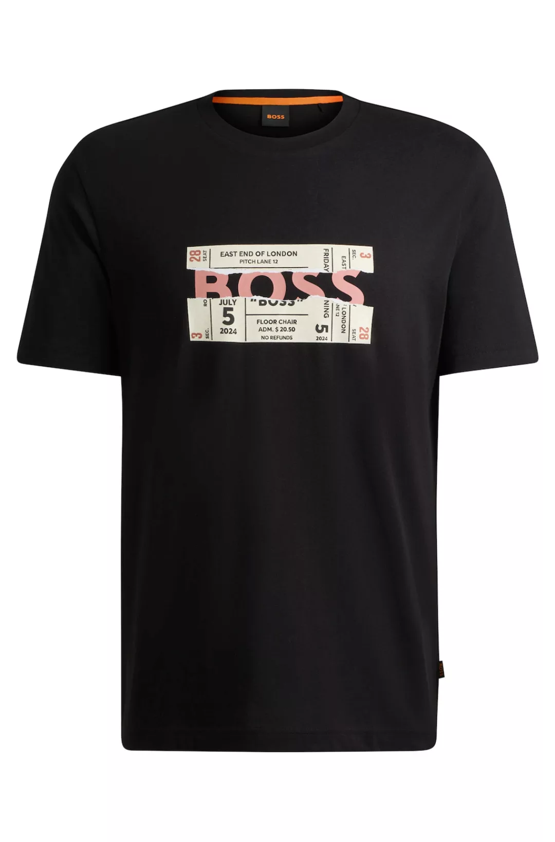 BOSS ORANGE T-Shirt Te_BossTicket mit Druck günstig online kaufen