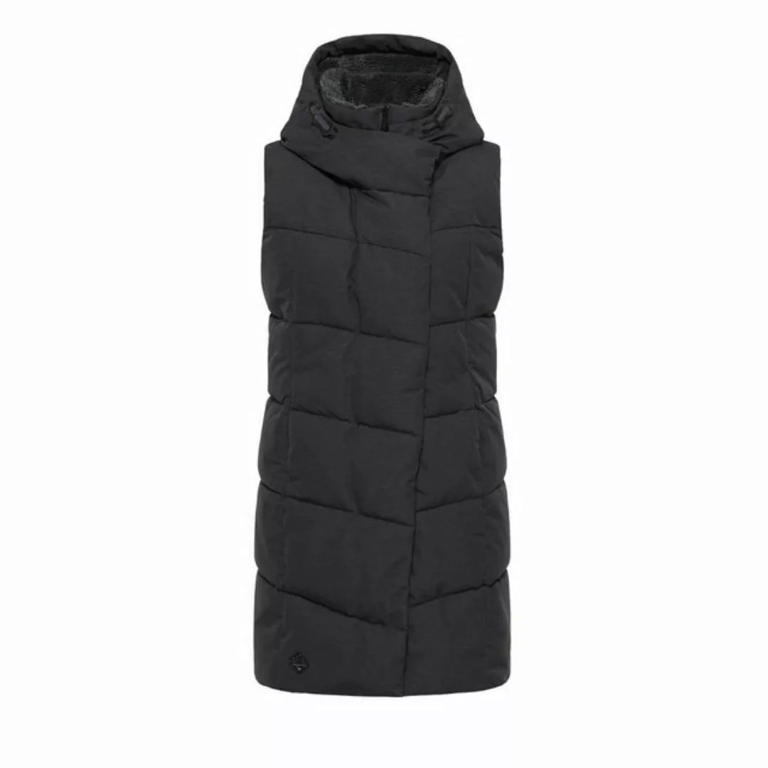 Ragwear Winterjacke Ragwear Pavla Vest Damen Dark Grey günstig online kaufen