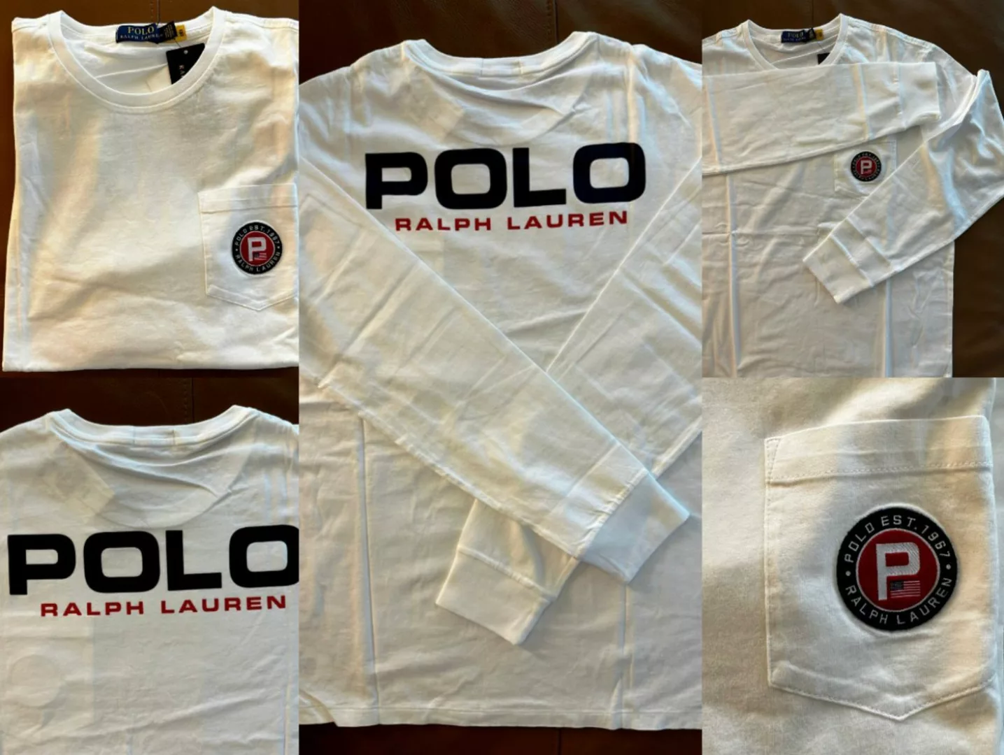 Ralph Lauren T-Shirt POLO RALPH LAUREN LS Pocket Logo T-Shirt Shirt Jersey günstig online kaufen