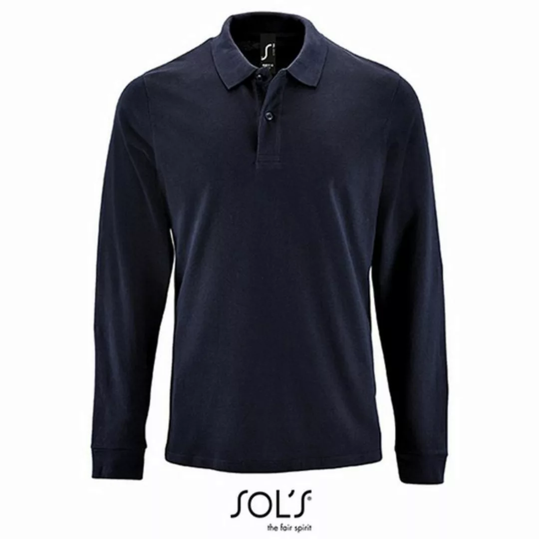 SOLS Langarm-Poloshirt Herren Long-Sleeve Piqué Polo Shirt Perfect günstig online kaufen