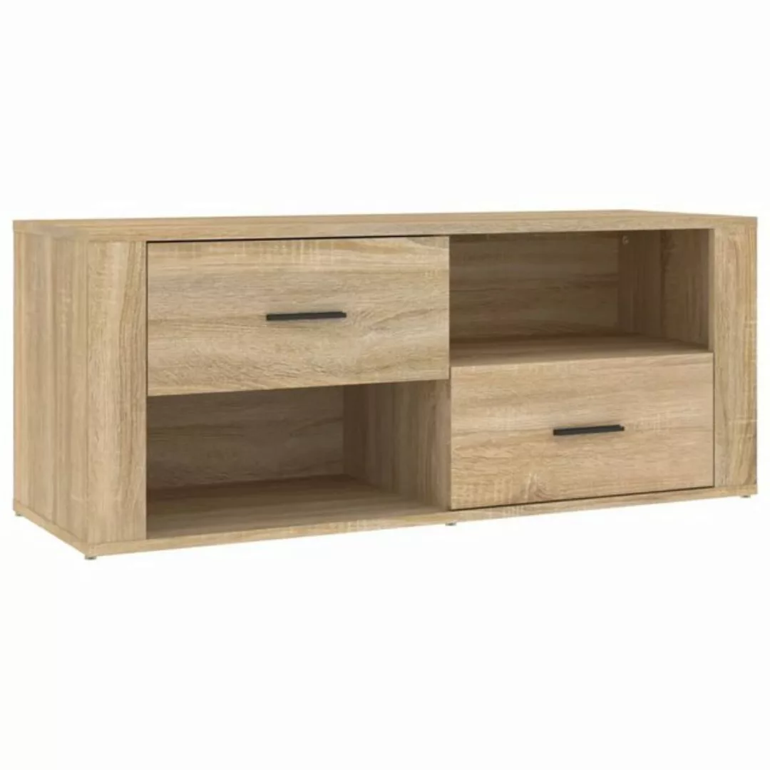 furnicato TV-Schrank Sonoma-Eiche 100x35x40 cm Holzwerkstoff günstig online kaufen