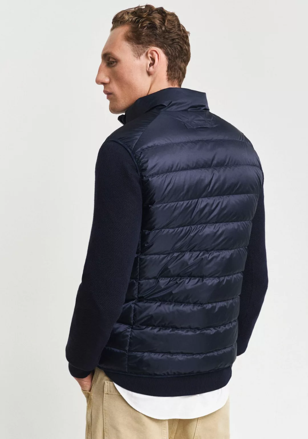 Gant Steppweste "LIGHT GILET", im Streifen-Stepp-Look günstig online kaufen