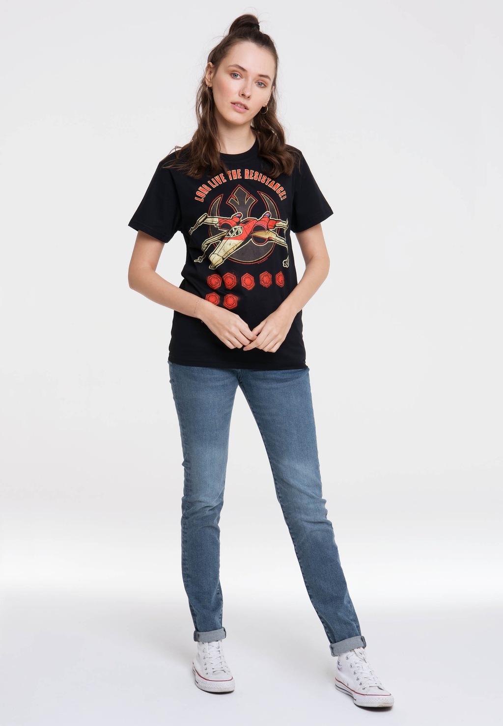 LOGOSHIRT T-Shirt "Star Wars - Long Live The Resistance", mit lizenziertem günstig online kaufen