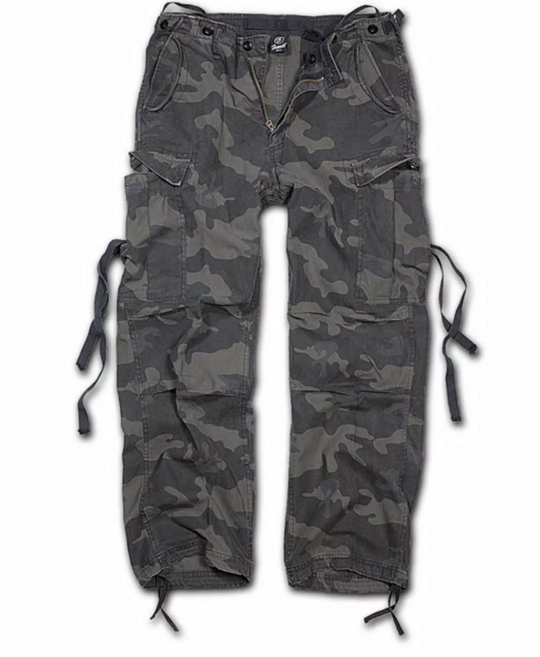 Brandit Cargohose Brandit M-65 Vintage Trousers, darkcamo günstig online kaufen