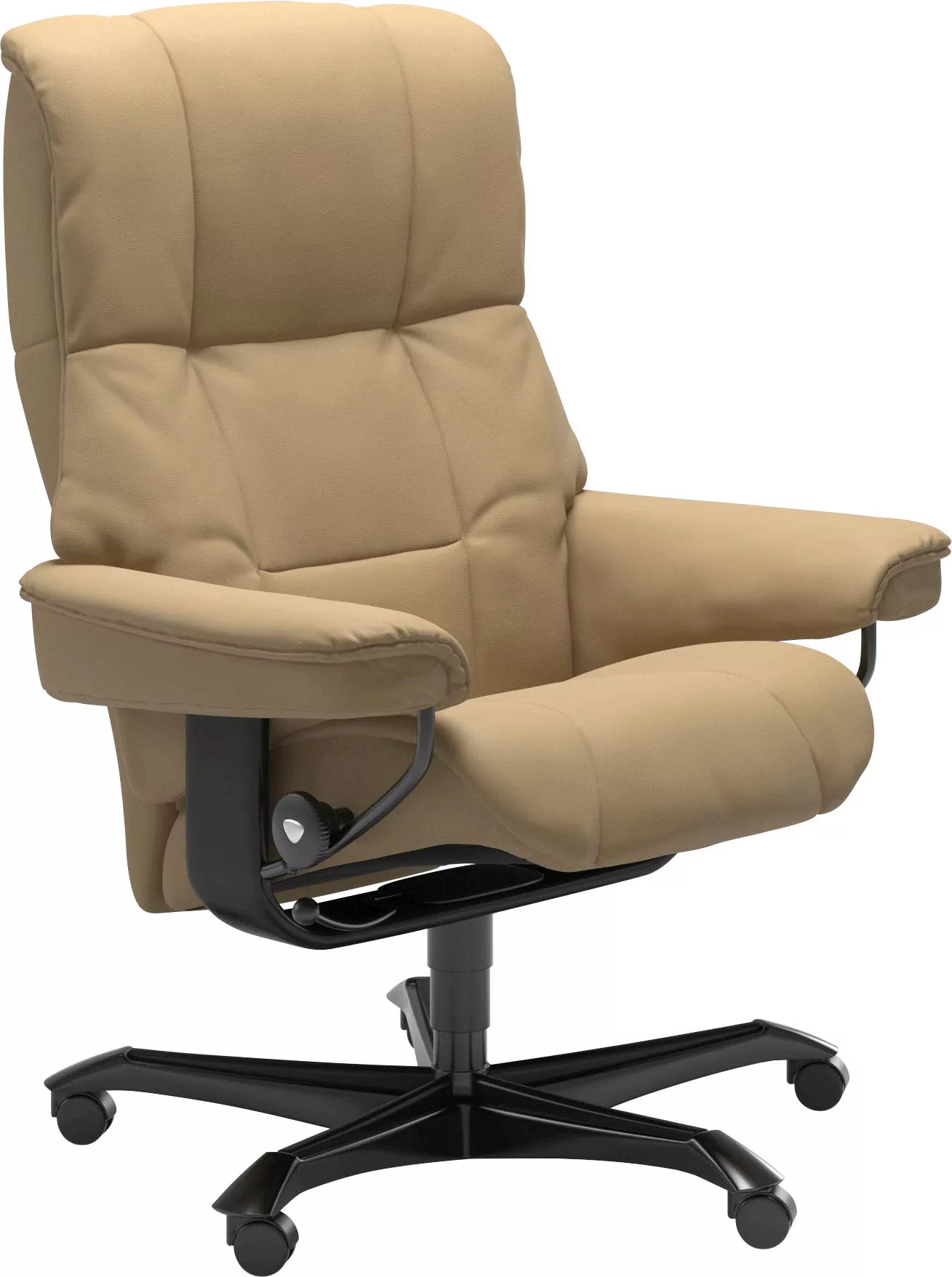 Stressless Relaxsessel "Mayfair", mit Home Office Base, Größe M, Gestell Sc günstig online kaufen