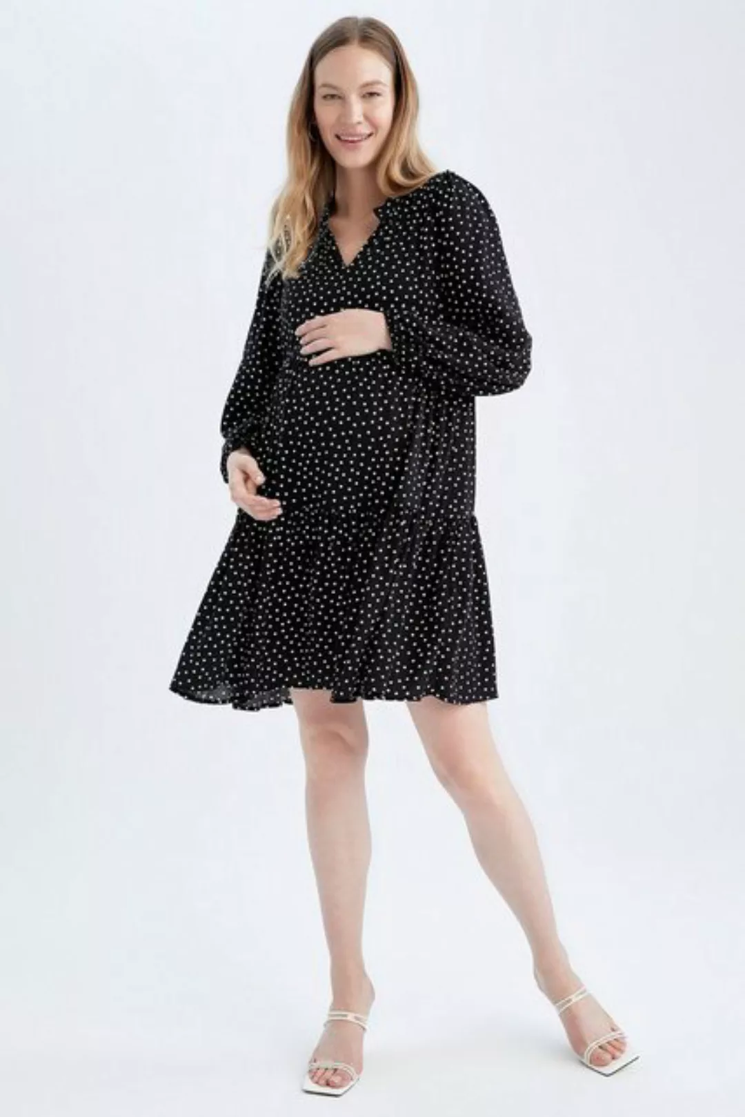 DeFacto Umstandskleid Damen Umstandskleid REGULAR FIT günstig online kaufen
