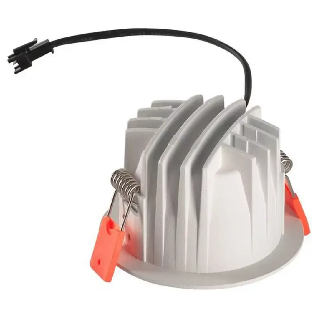 LED Einbaustrahler Numinos in Weiß 8,6W 730lm 3000K 55° günstig online kaufen
