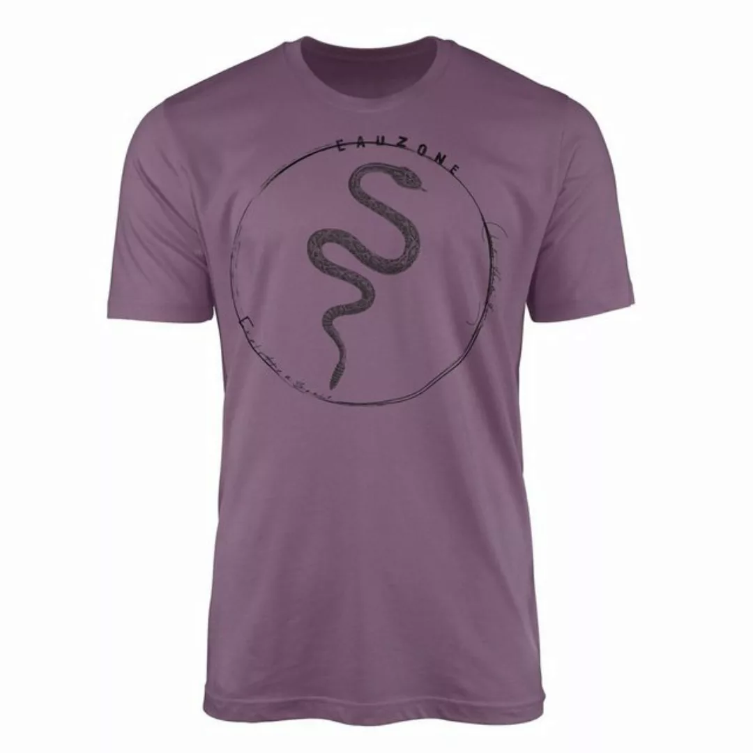 Sinus Art T-Shirt Evolution Herren T-Shirt Klapperschlange günstig online kaufen