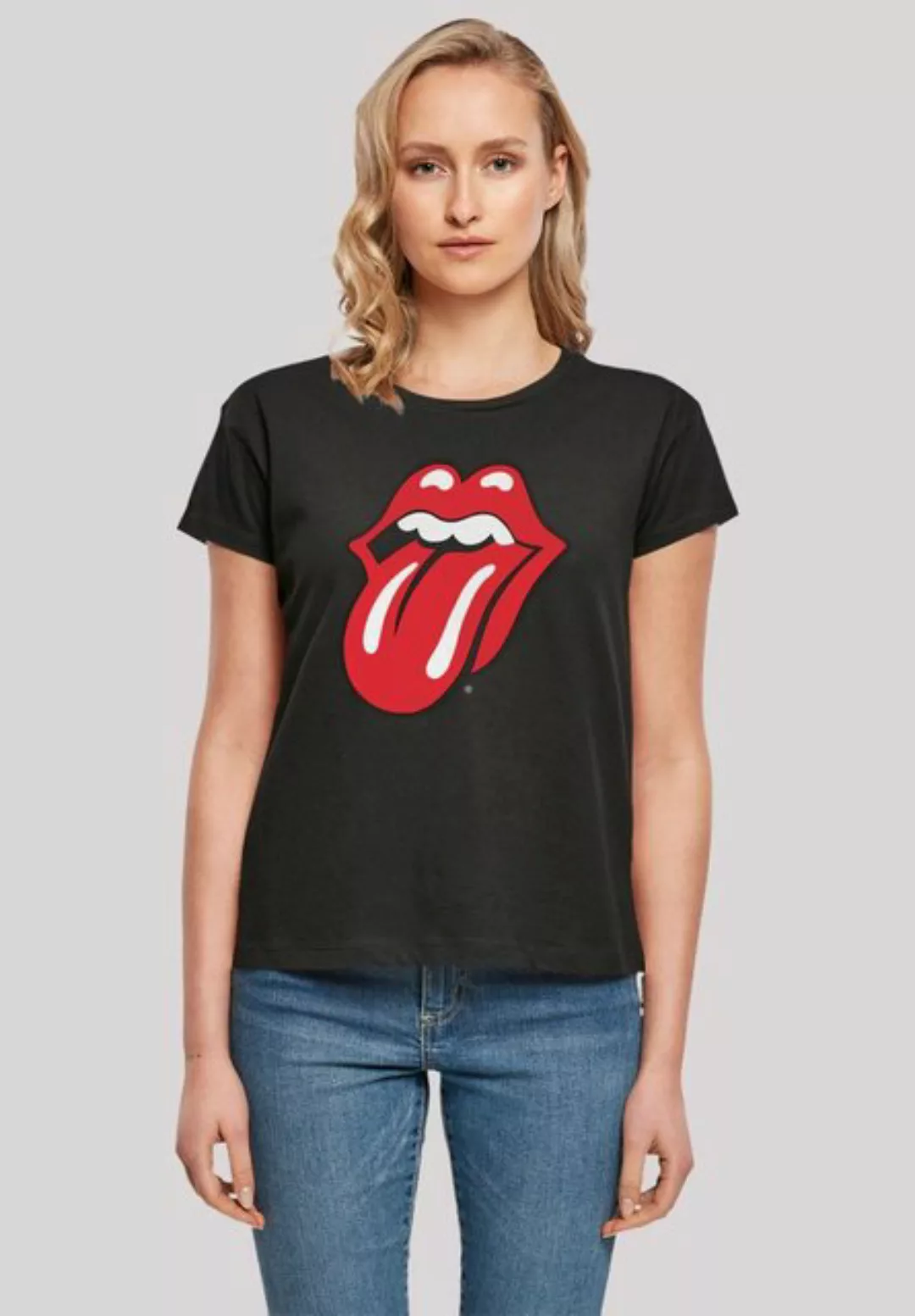 F4NT4STIC T-Shirt The Rolling Stones Zunge Premium Qualität günstig online kaufen