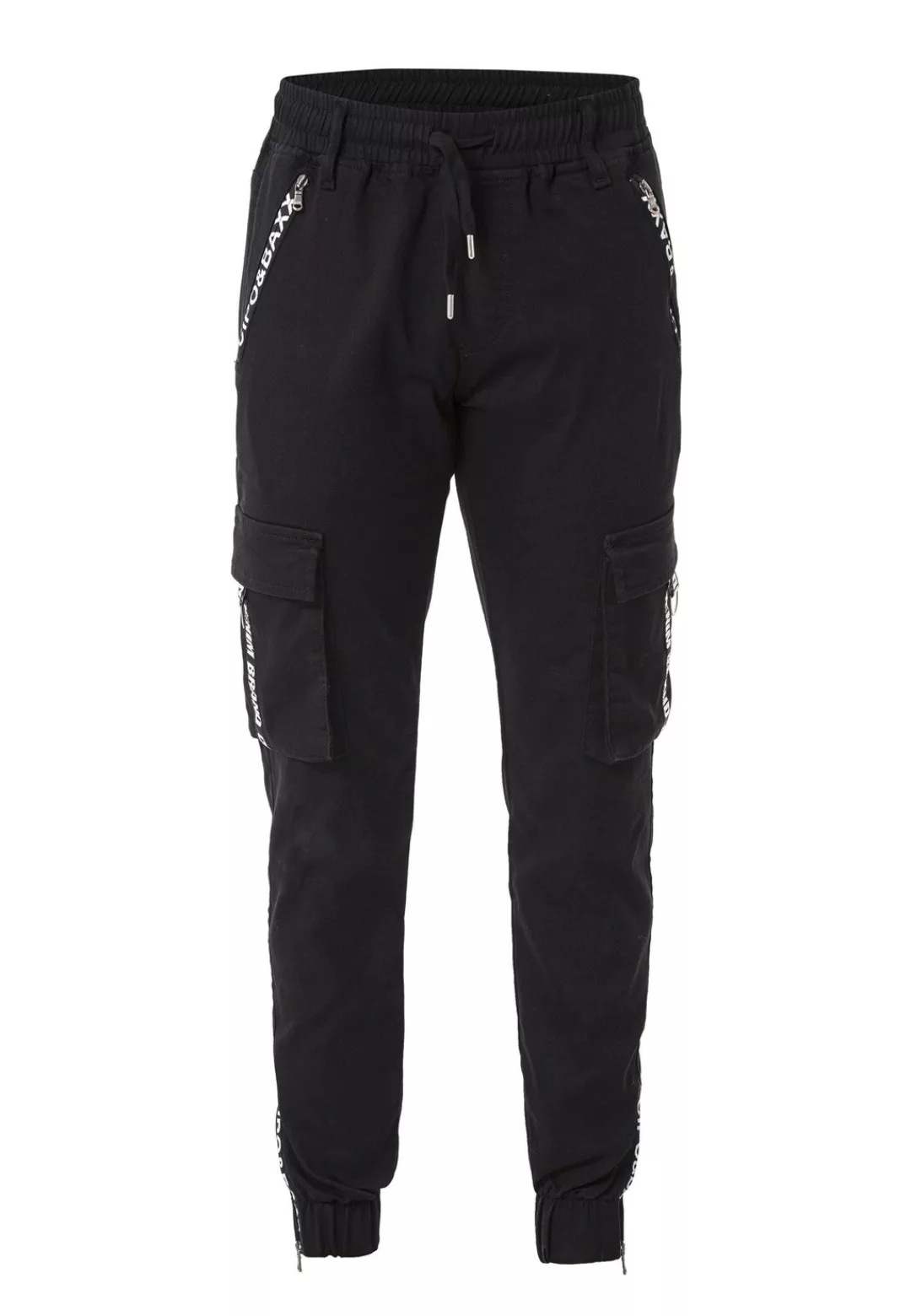 Cipo & Baxx Cargohose "Hose", mit elastischen Bündchen günstig online kaufen